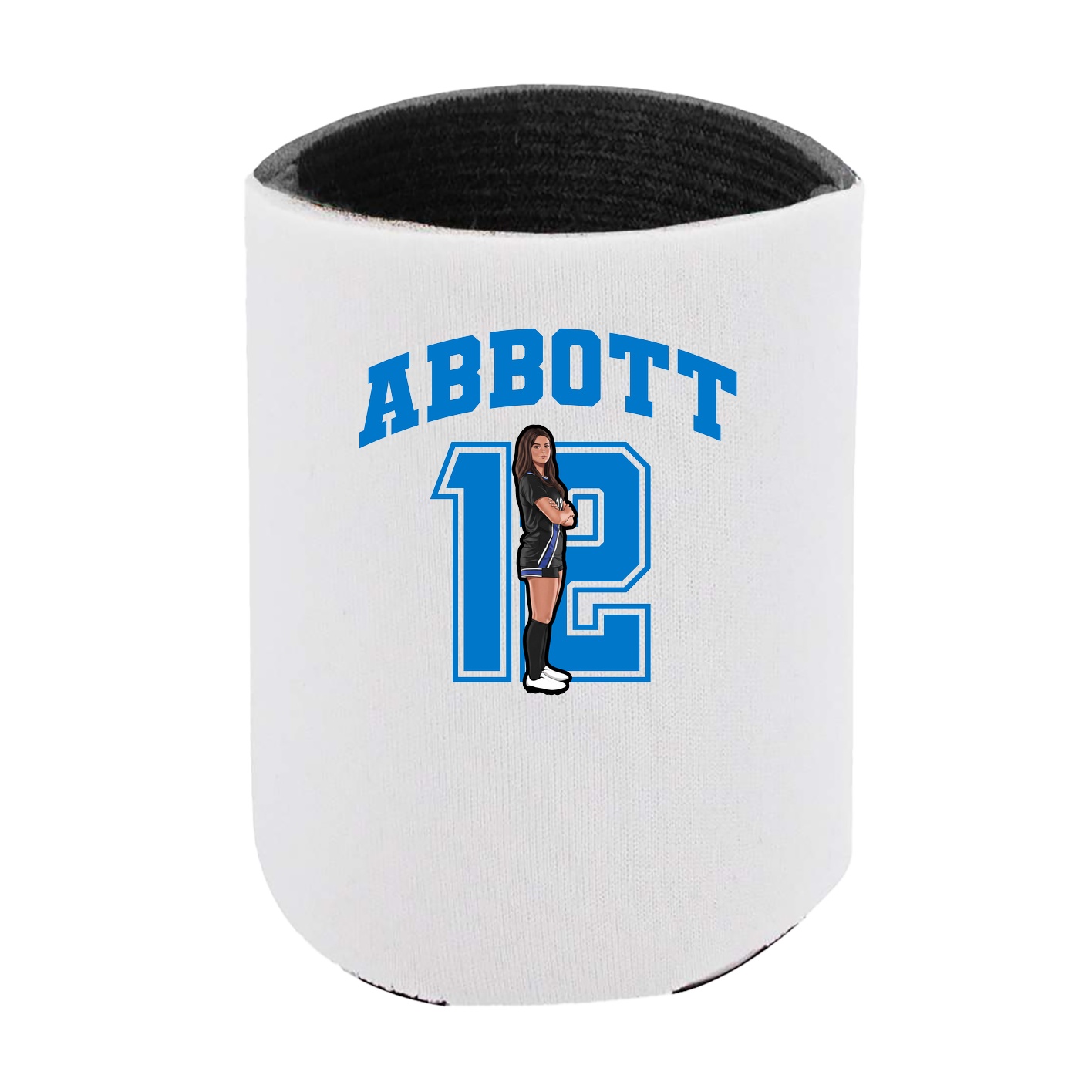 Can Holder — Number in White