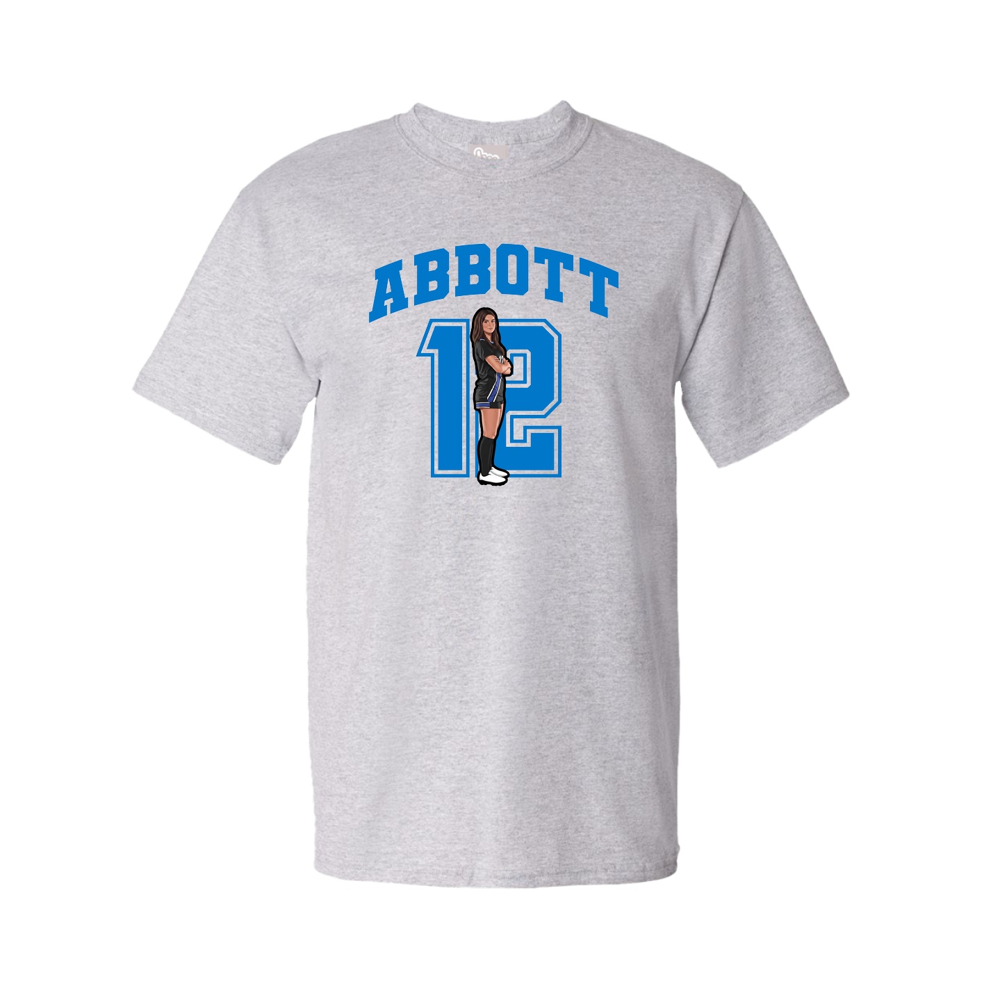 Tee — Number in Grey
