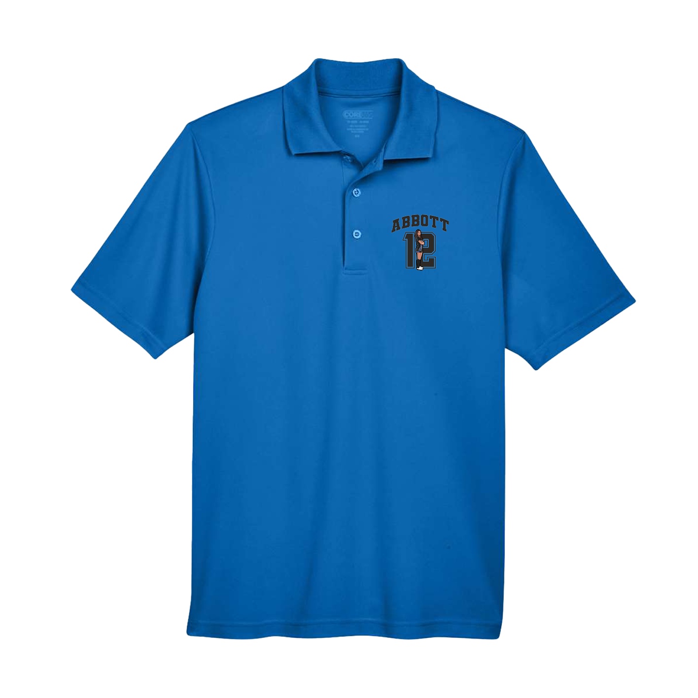 Performance Polo — Number in Royal