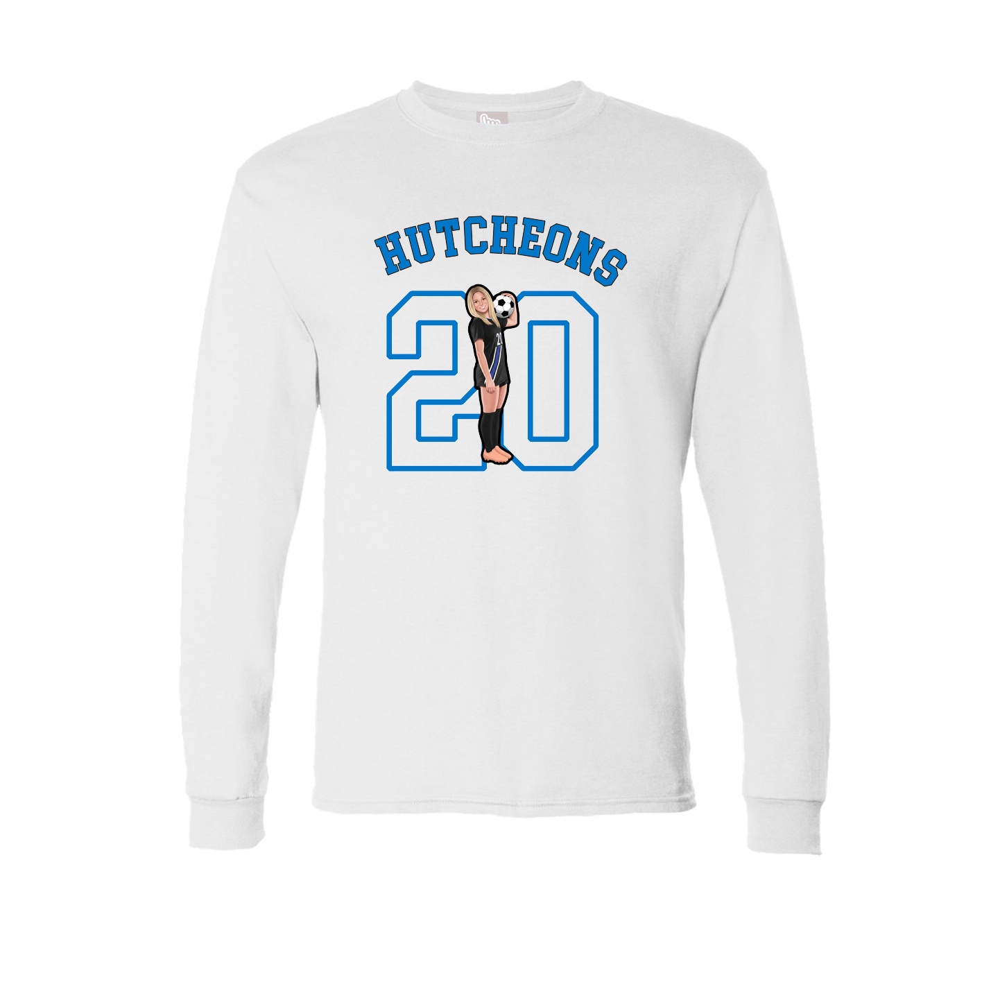 Long Sleeve Tee — Shirsey Arch in White