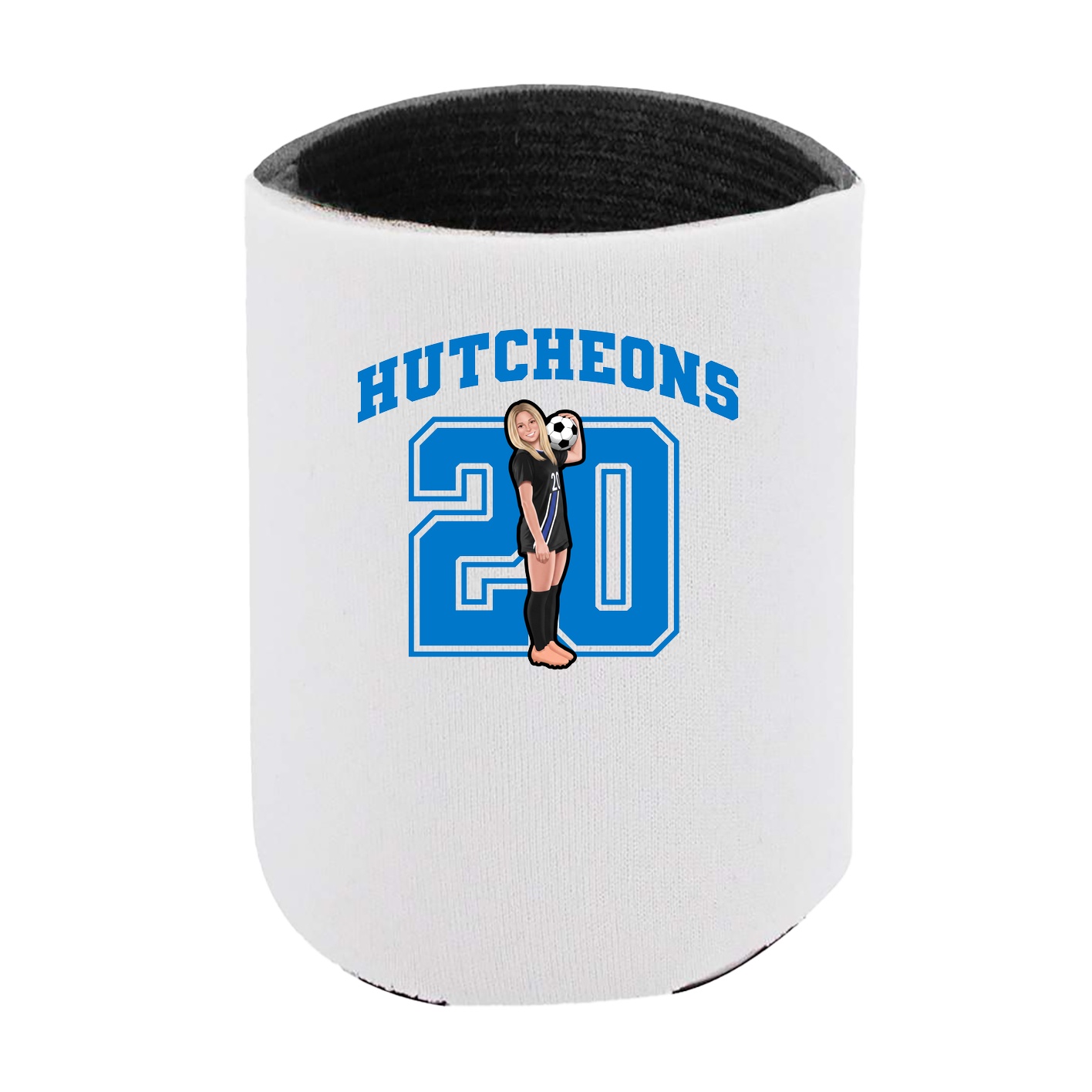 Can Holder — Number in White