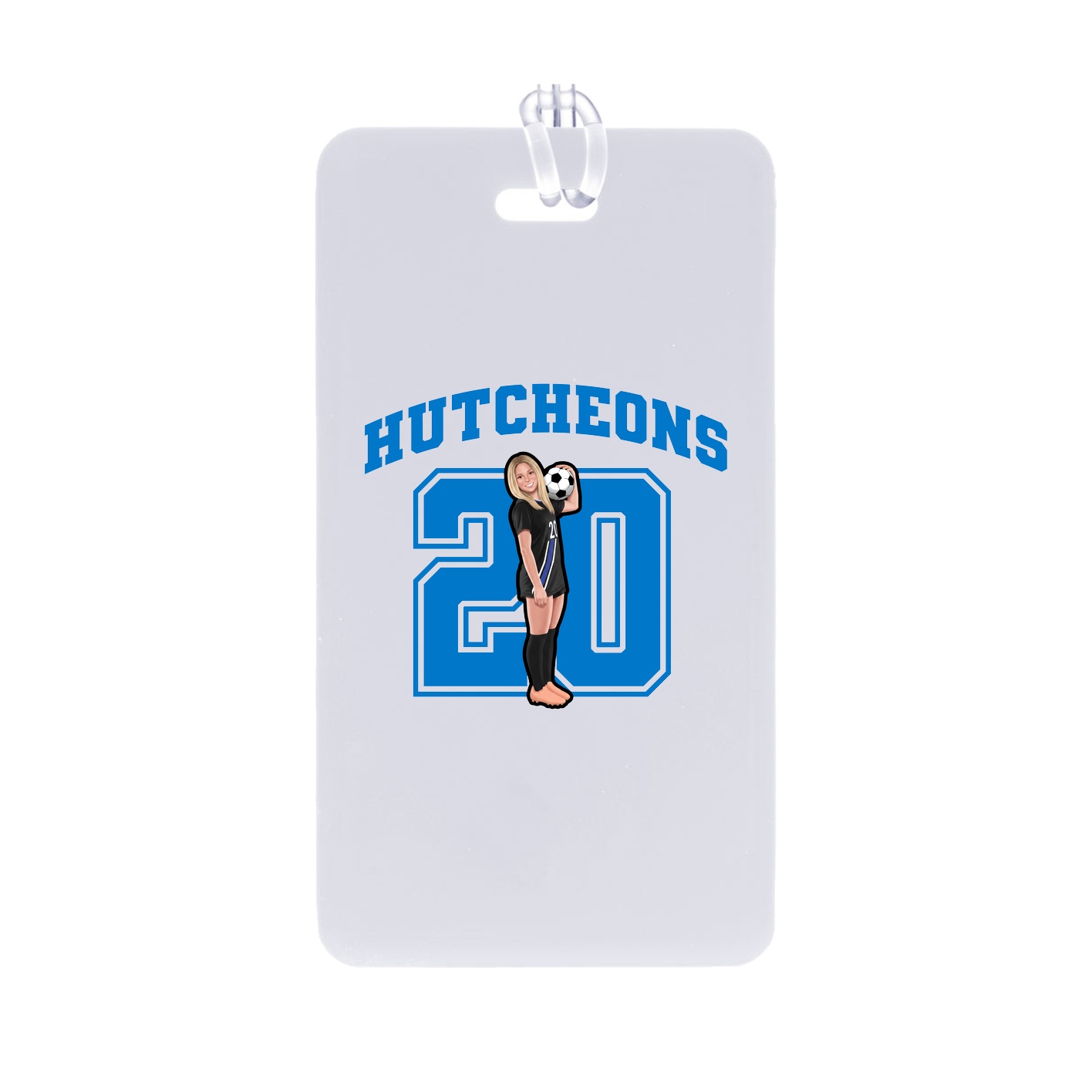 Bag Tag — Number in Classic