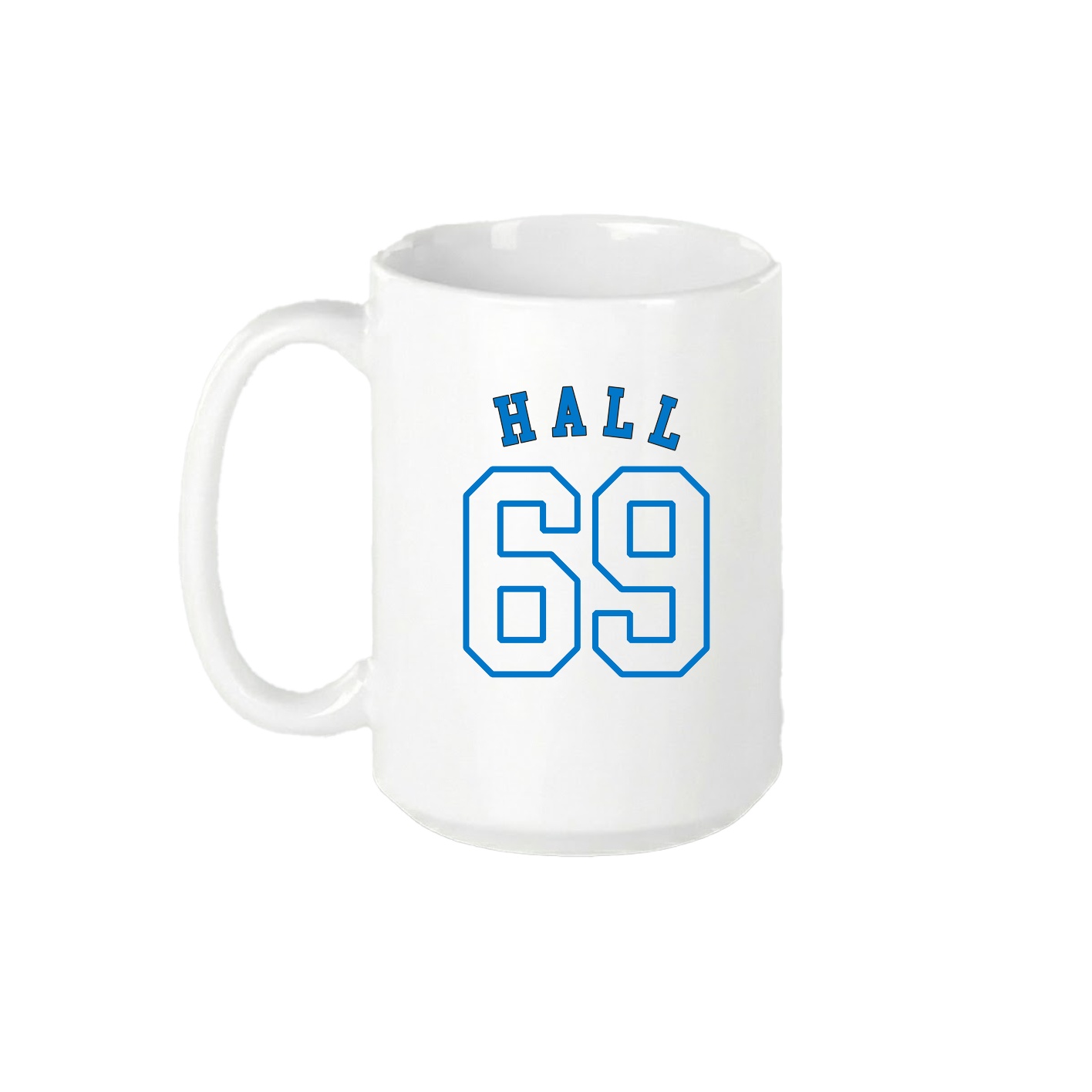 15oz Coffee Mug — Shirsey Arch in White