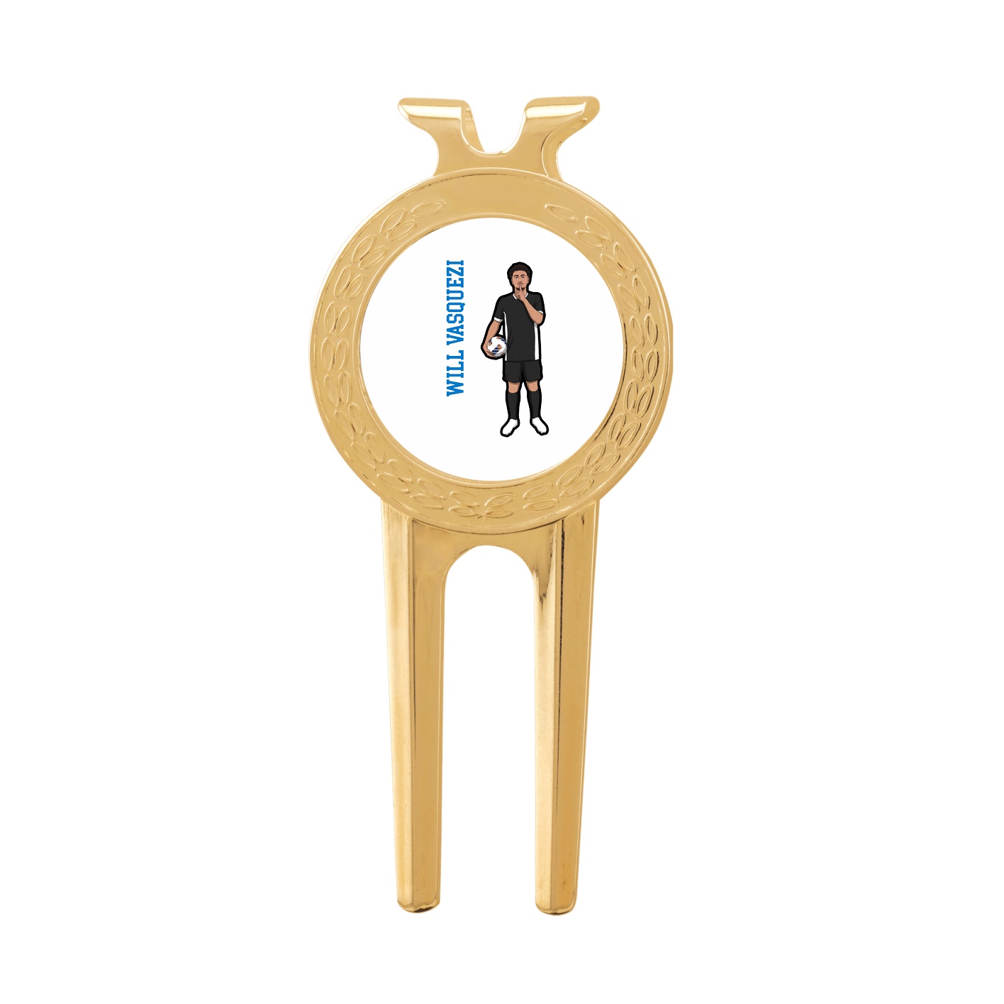 Divot Tool with Ball Marker — Name Vertical in Classic