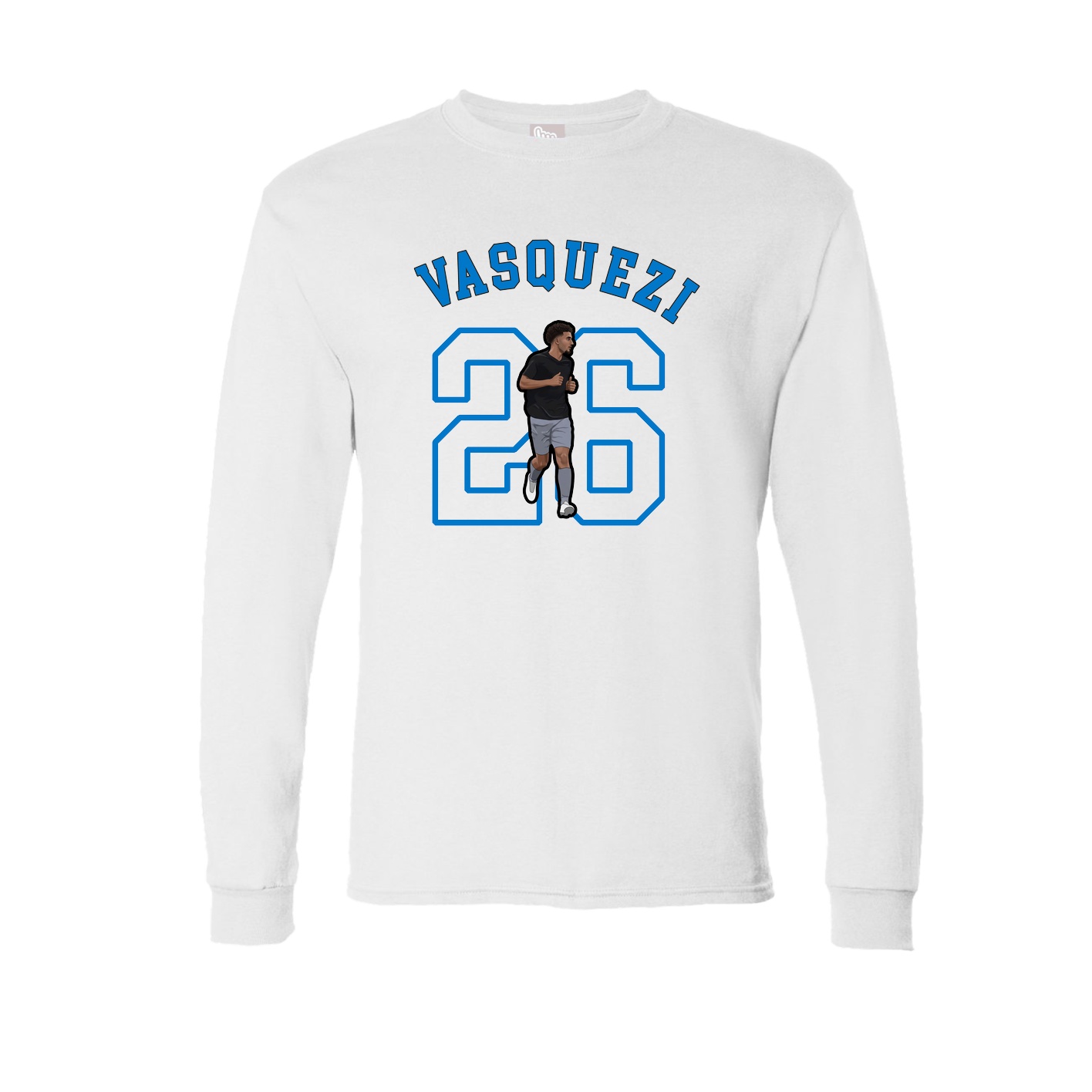 Long Sleeve Tee — Shirsey Arch in White