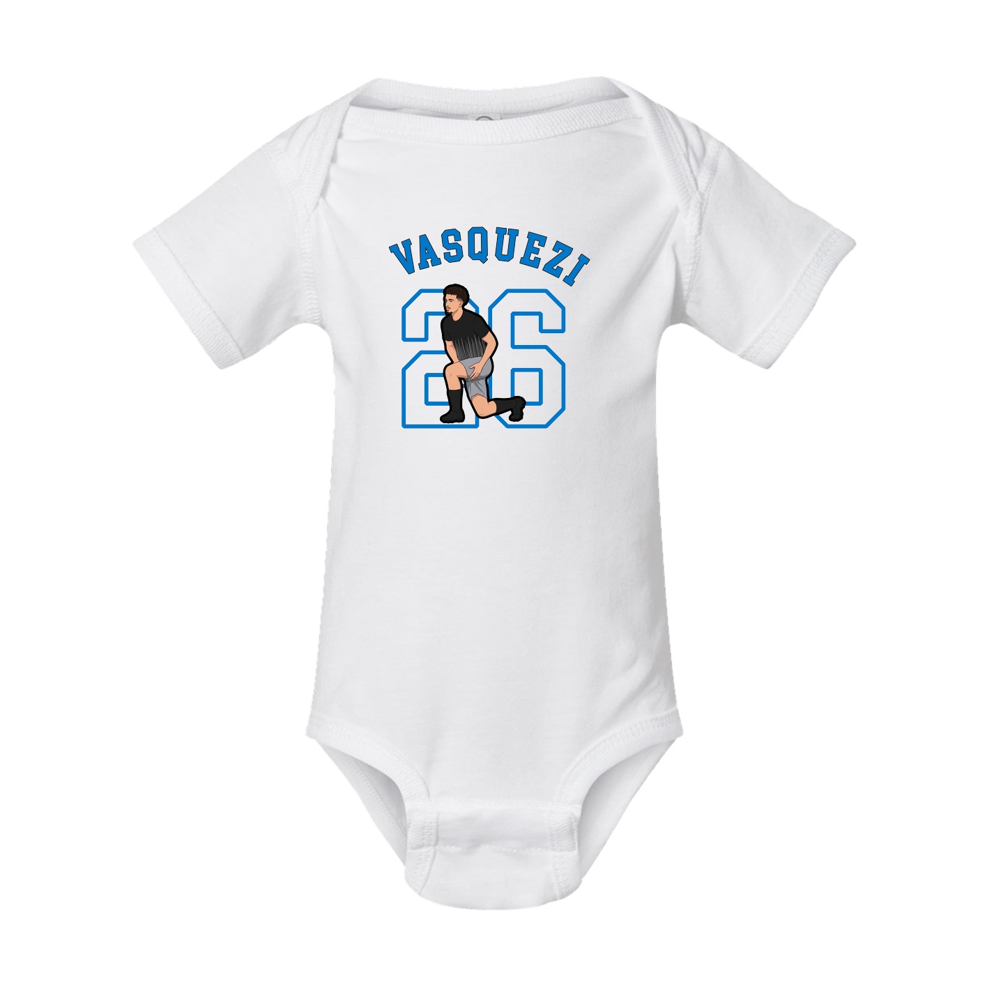 Baby Onesie — Shirsey Arch in White