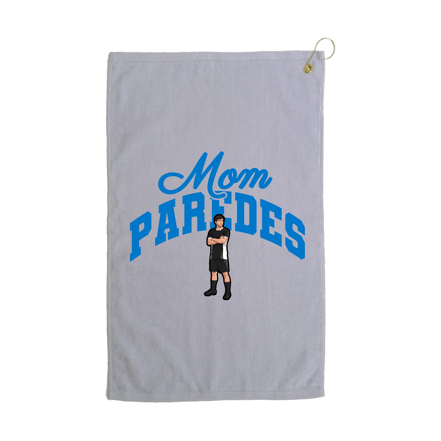 Golf Towel — Mothers Day Arch in Grey