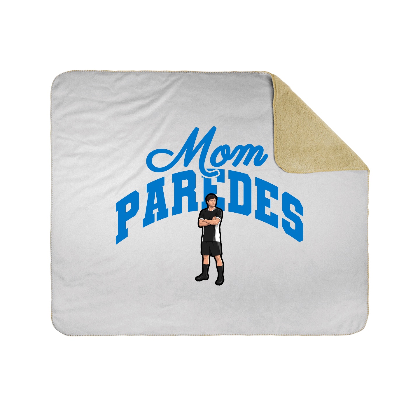 Throw Blanket — Mothers Day Arch in White