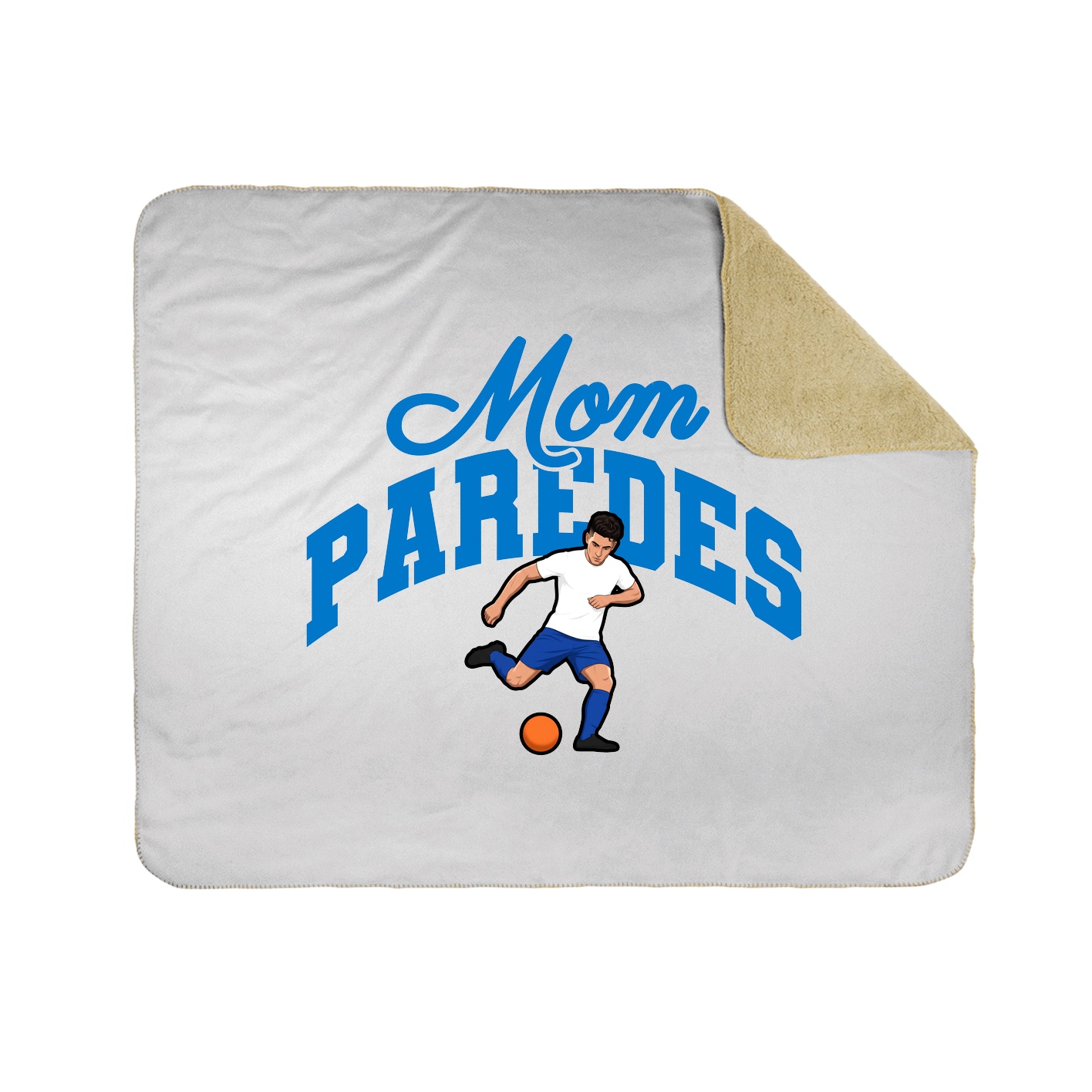 Throw Blanket — Mothers Day Arch in White