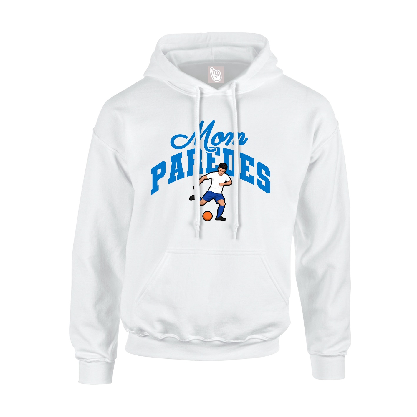 Youth Hoodie — Mothers Day Arch in White