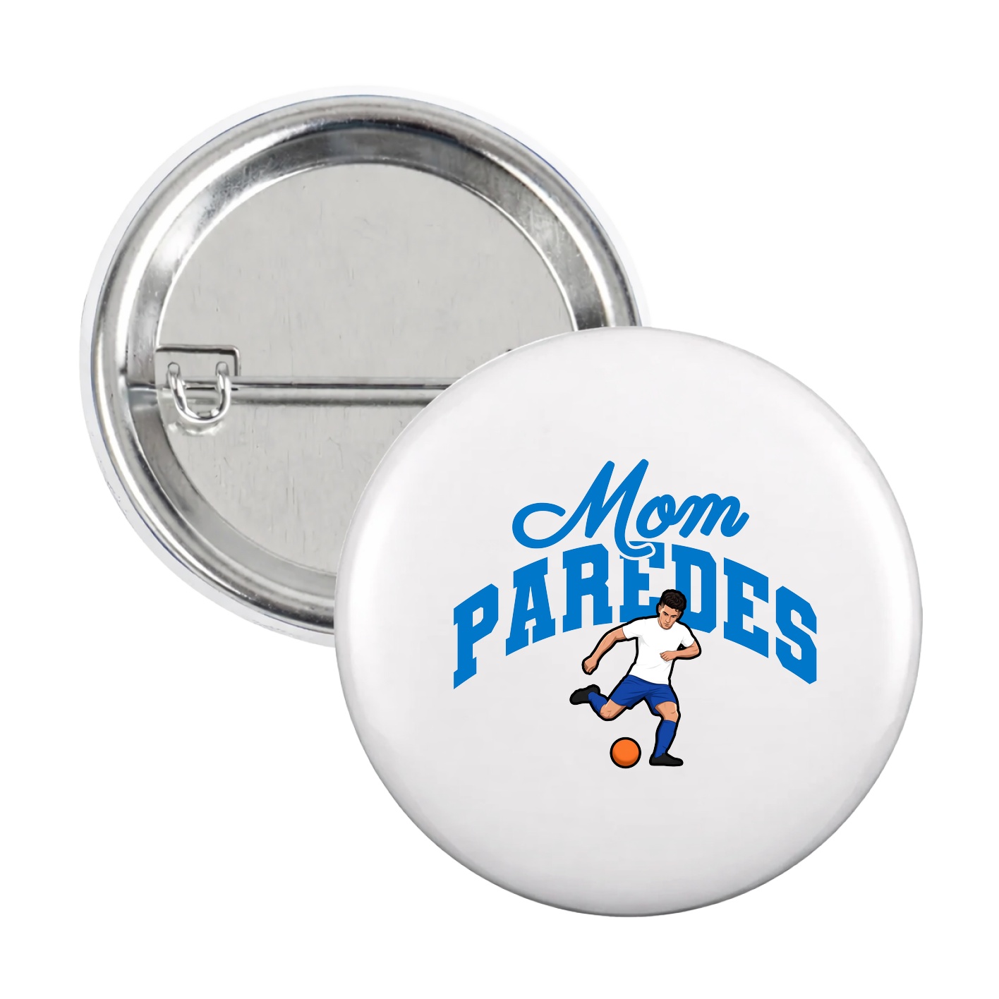 Game Day Button — Mothers Day Arch in White