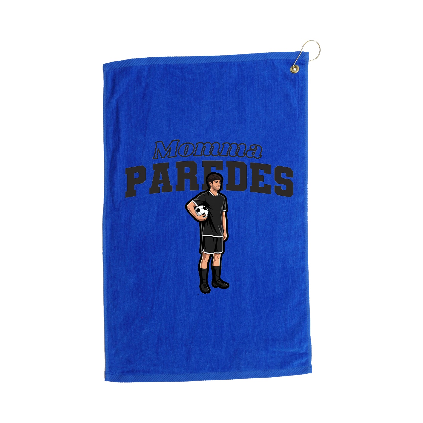 Golf Towel — Mothers Day Block in Royal