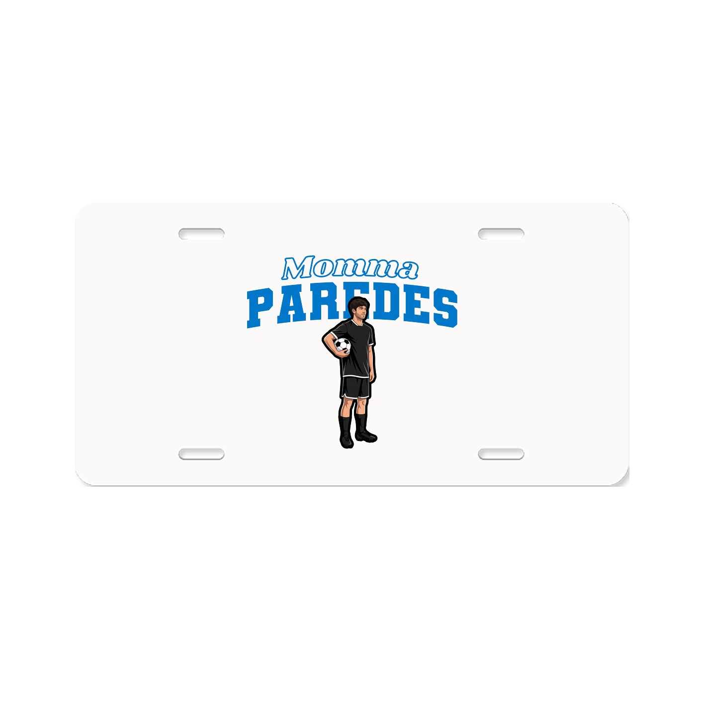 License Plate — Mothers Day Block in Classic