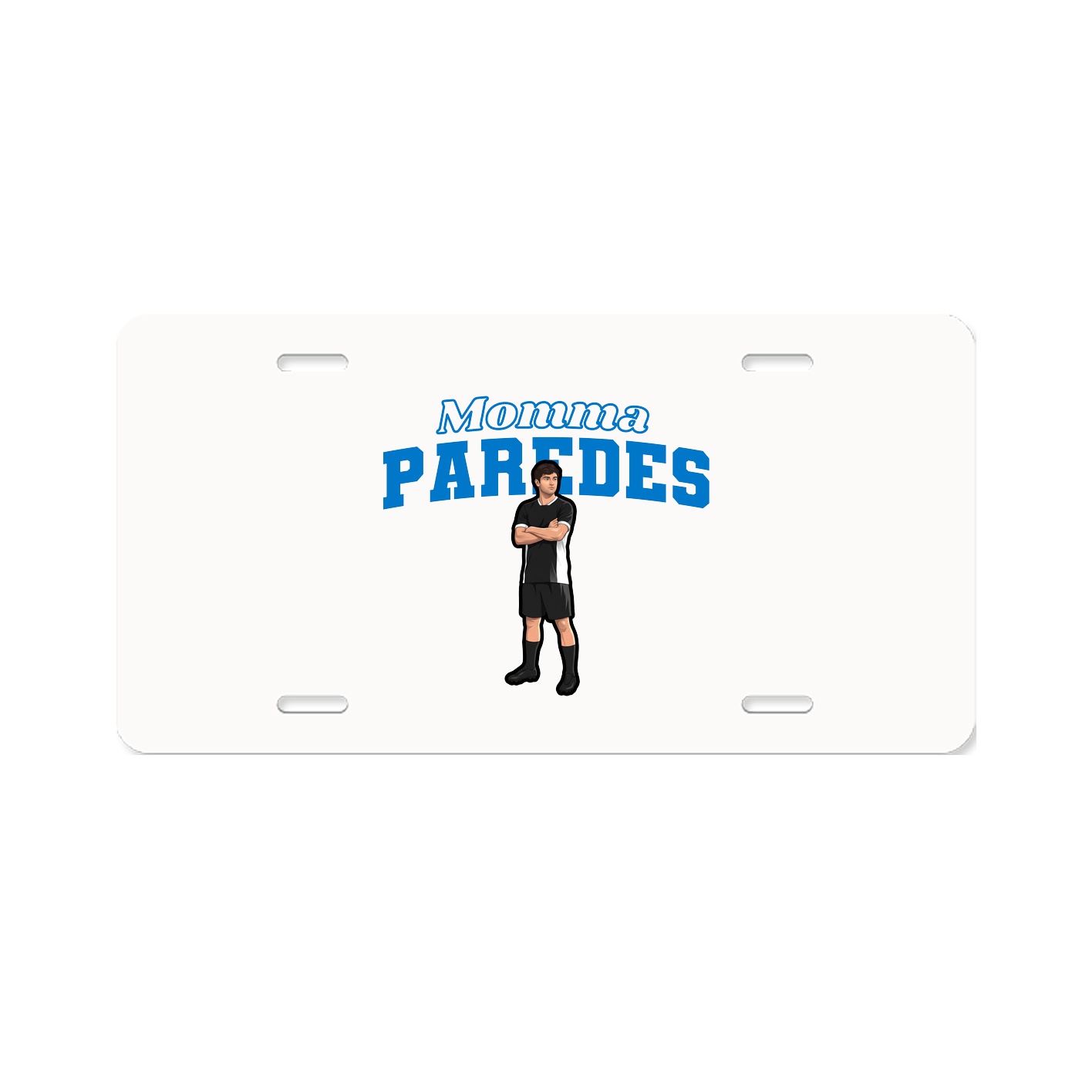 License Plate — Mothers Day Block in Classic