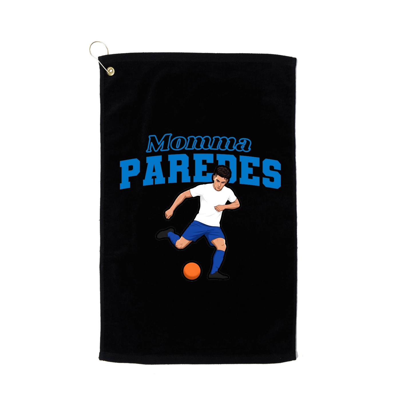 Golf Towel — Mothers Day Block in Black