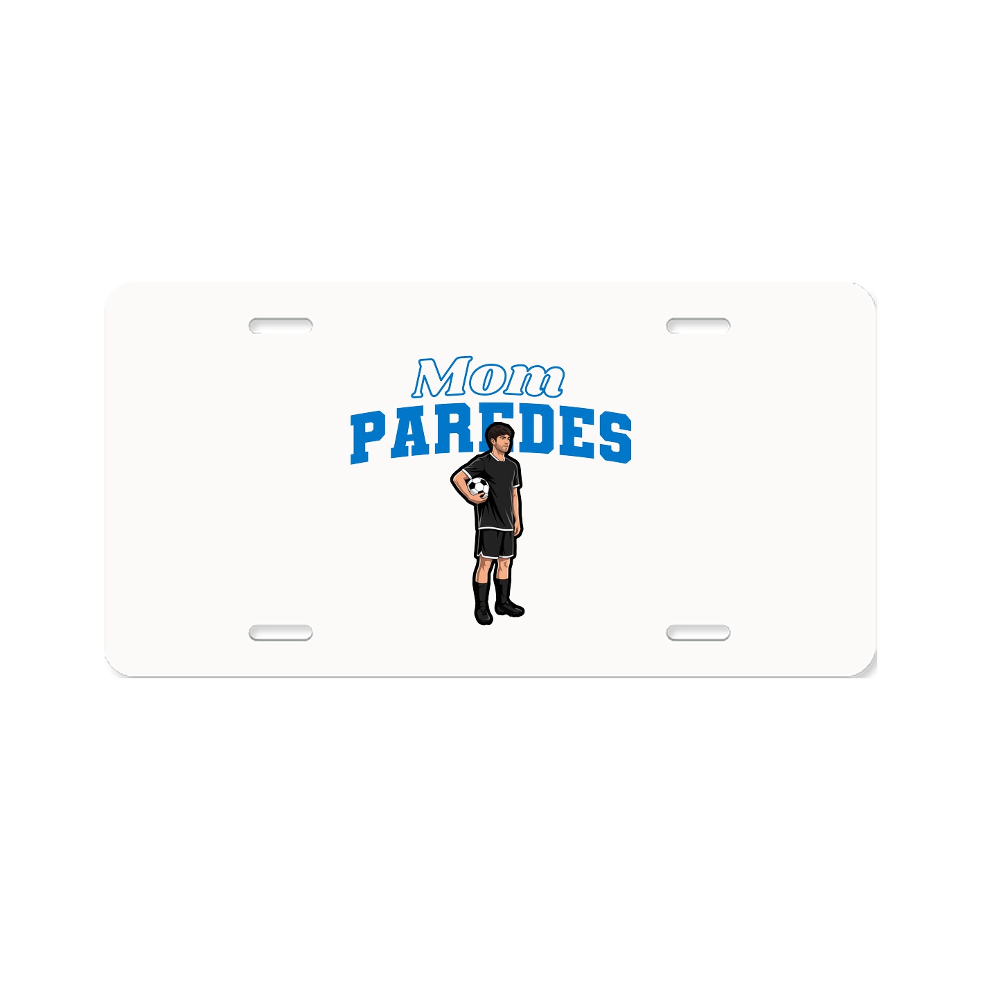License Plate — Mothers Day Block in Classic