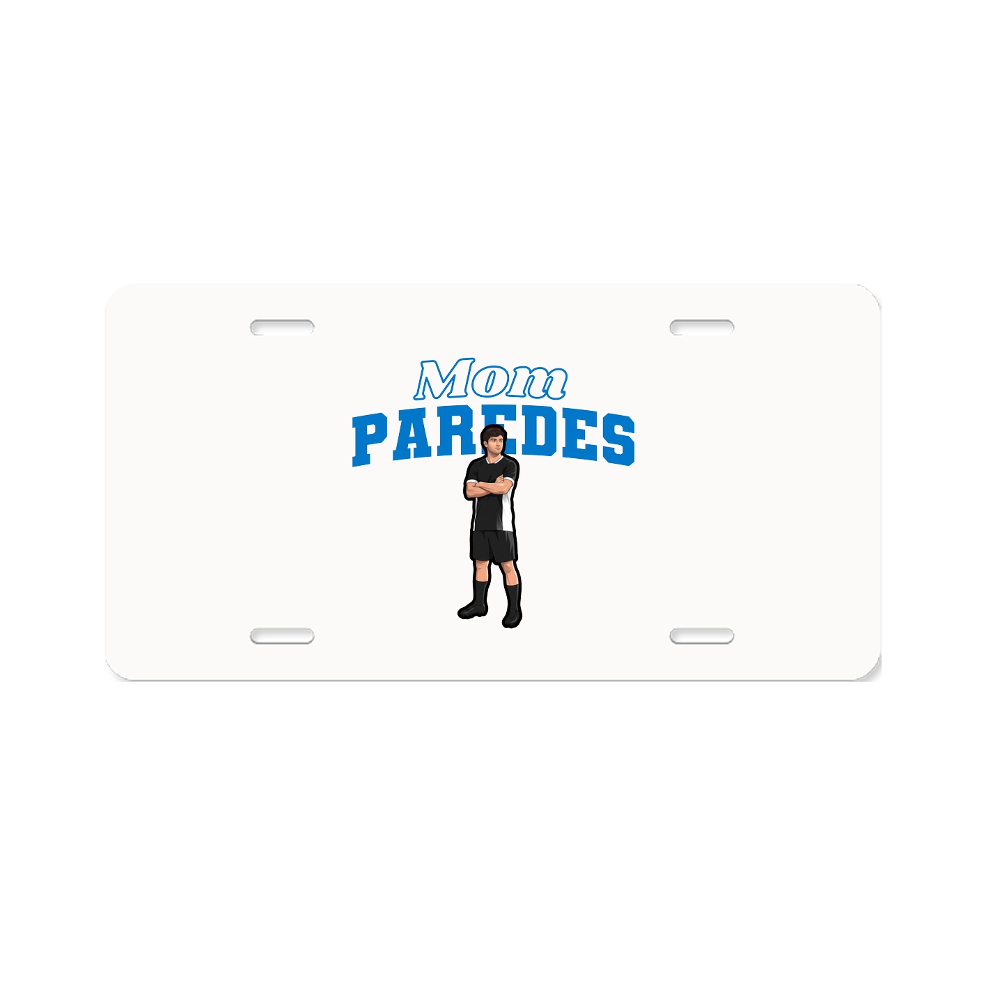 License Plate — Mothers Day Block in Classic