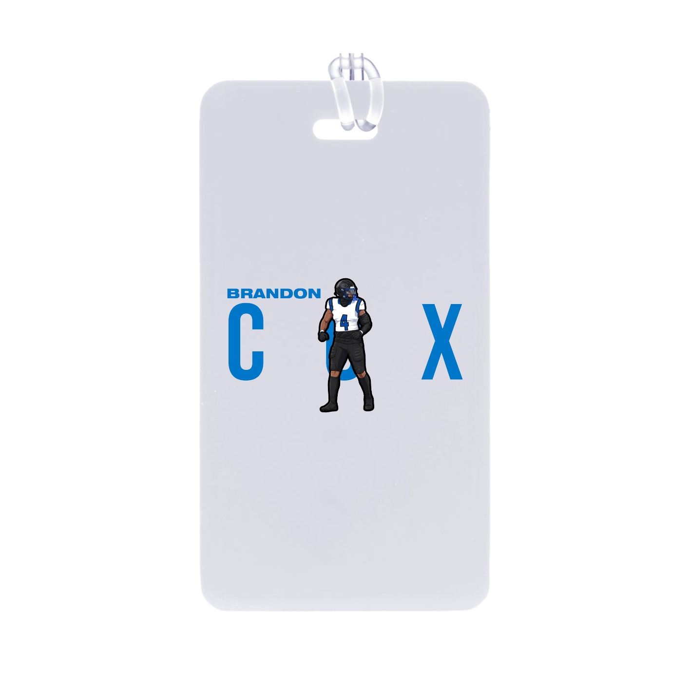 Bag Tag — Player Name in Classic
