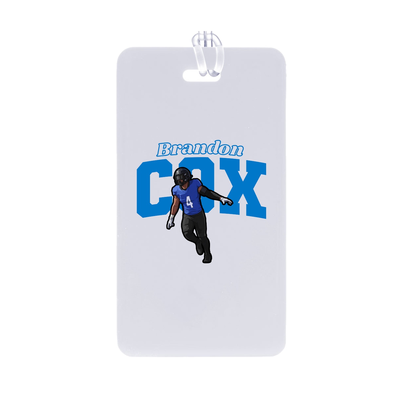 Bag Tag — Name Arch in Classic