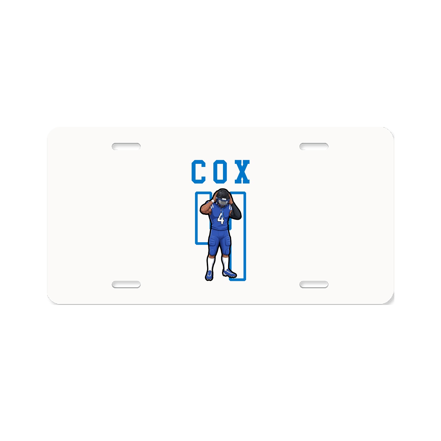 Aluminum License Plate