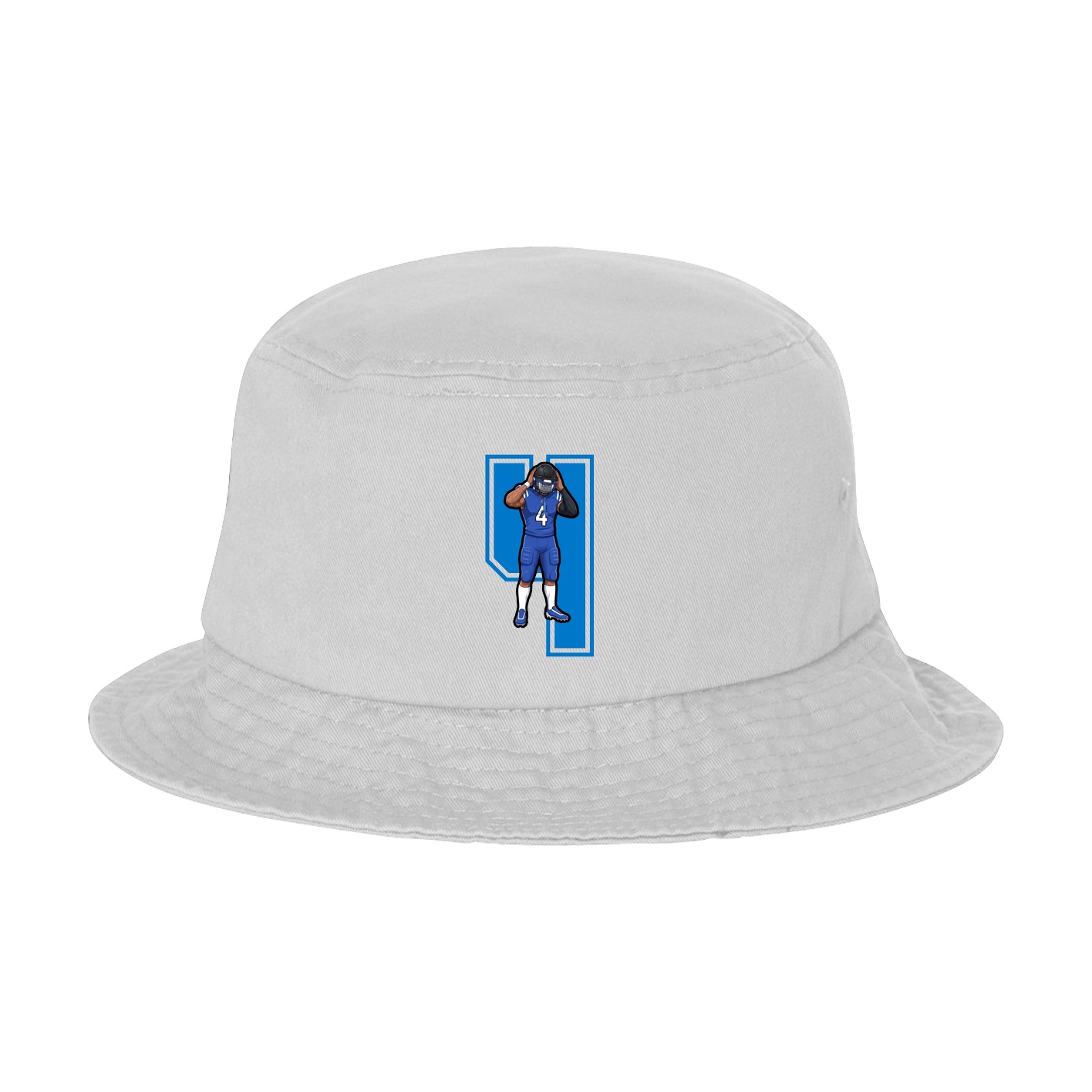 Bucket Cap — Number in White