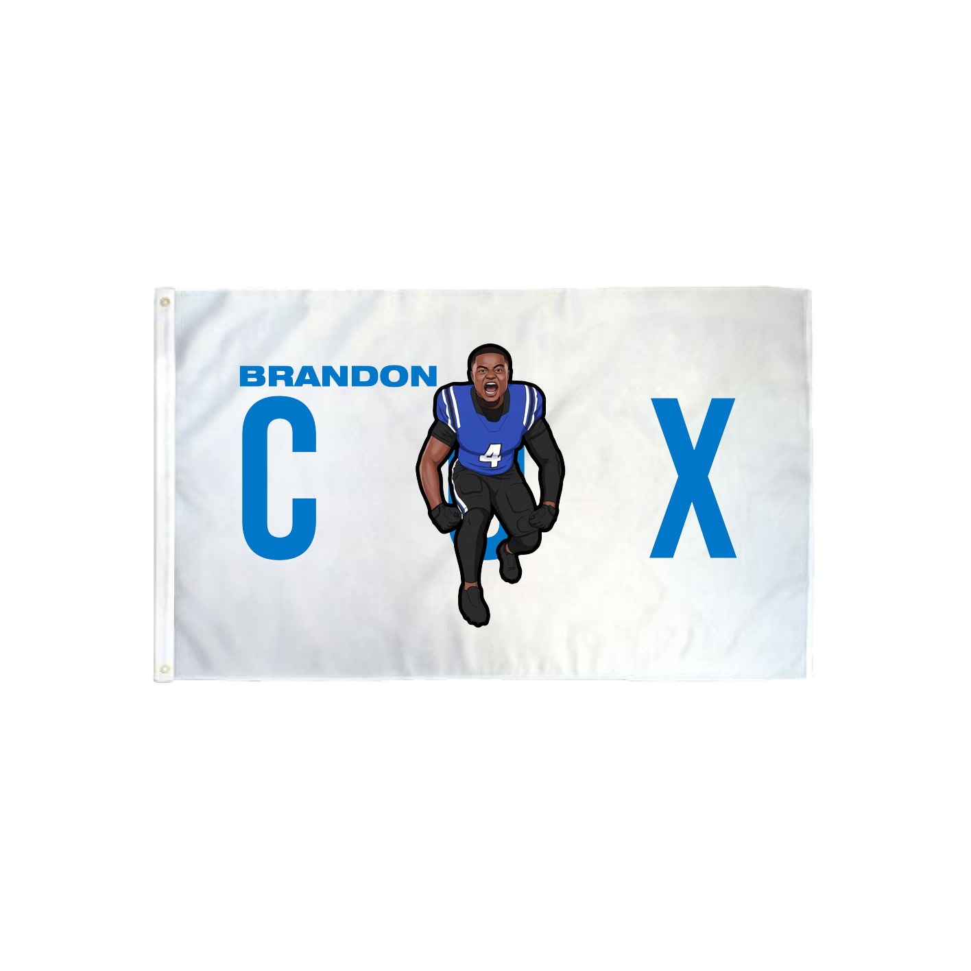 3x5 Flag — Player Name in Classic