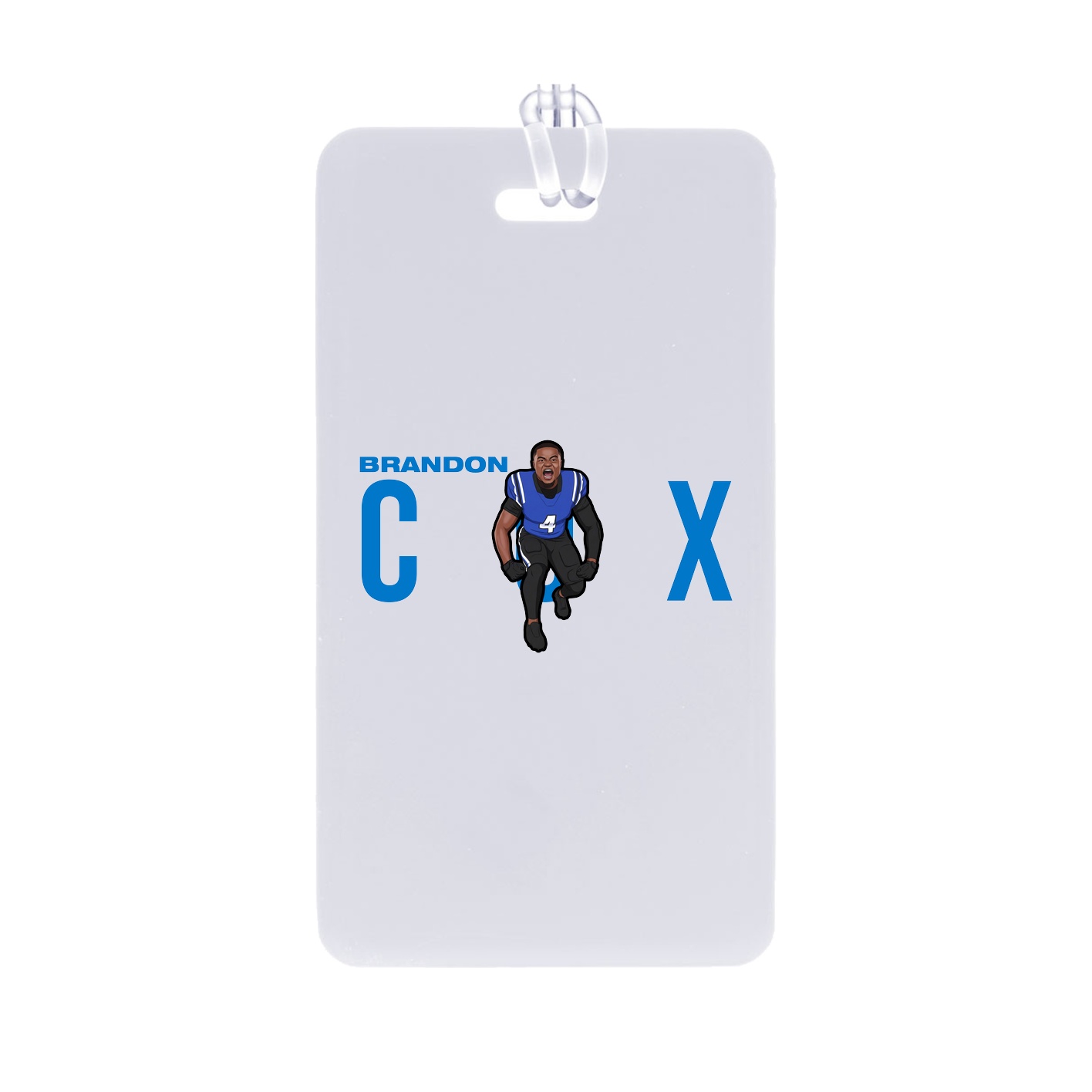Bag Tag — Player Name in Classic