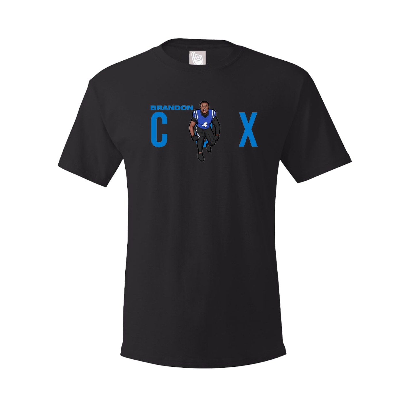 Youth Tee — Player Name in Black