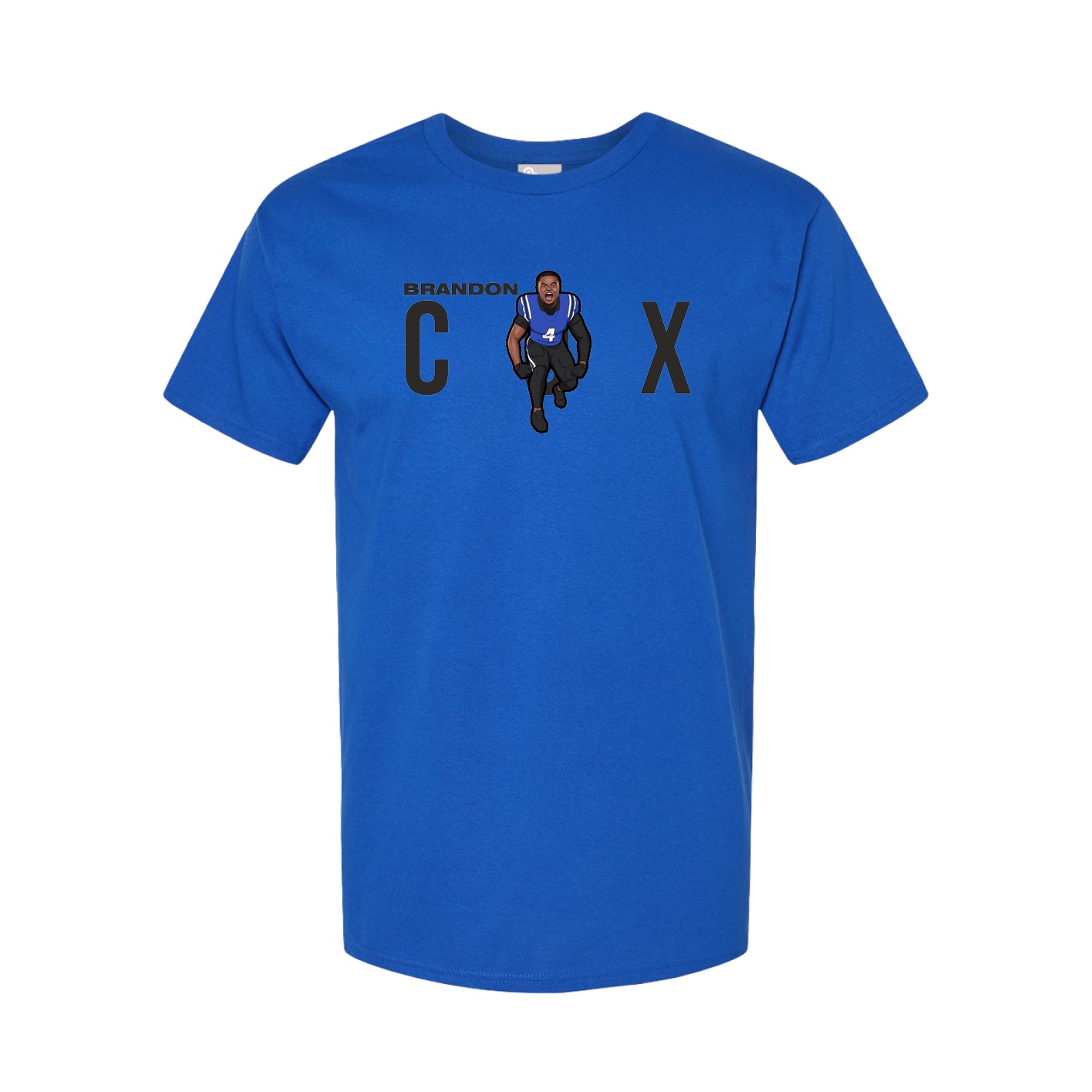 Youth Tee — Player Name in Royal