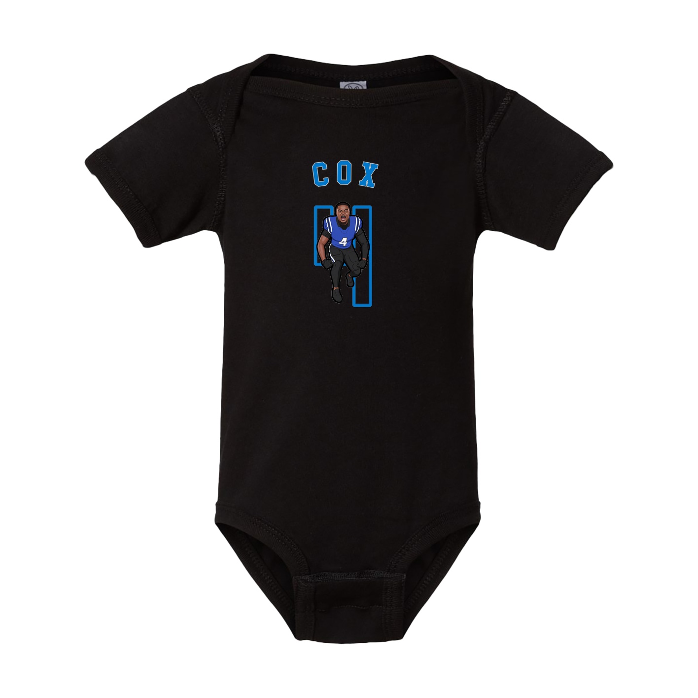 Baby Onesie — Shirsey Arch in Black