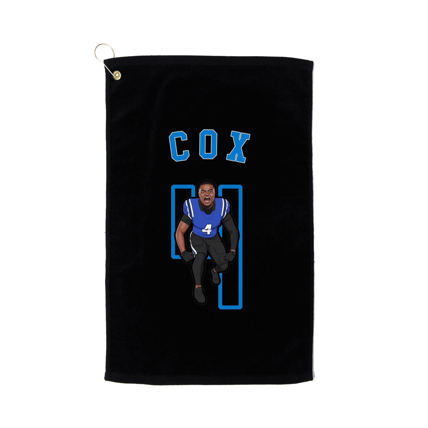Golf Towel — Shirsey Arch in Black