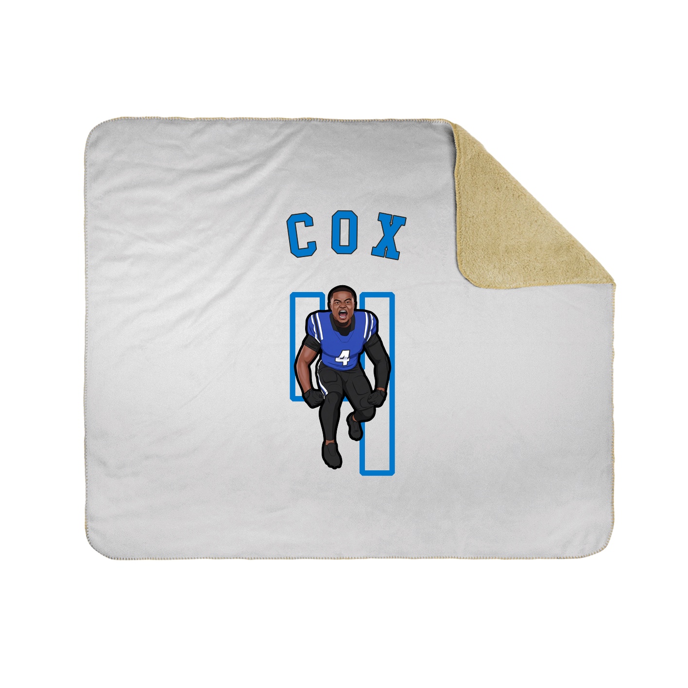 Throw Blanket — Shirsey Arch in White