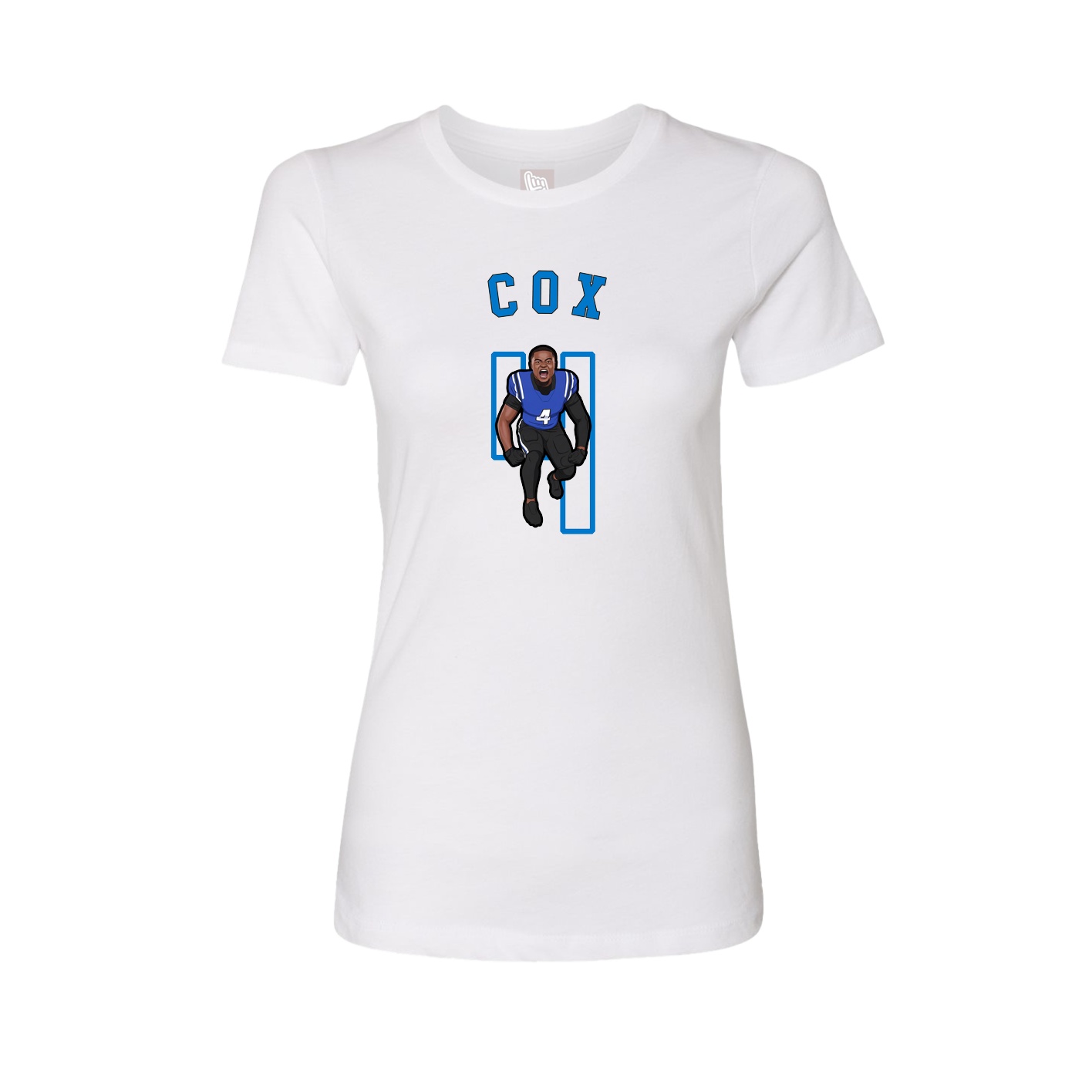 Womens Tee — Shirsey Arch in White