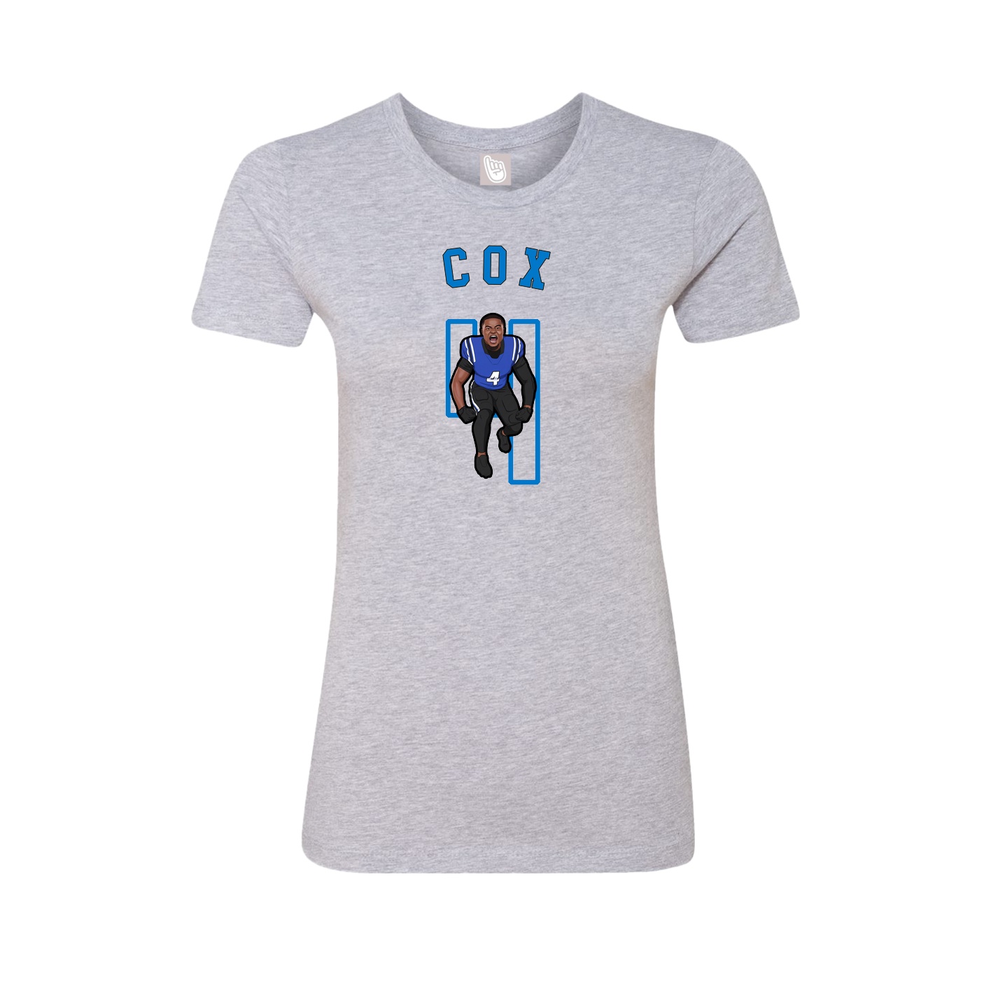 Womens Tee — Shirsey Arch in Grey