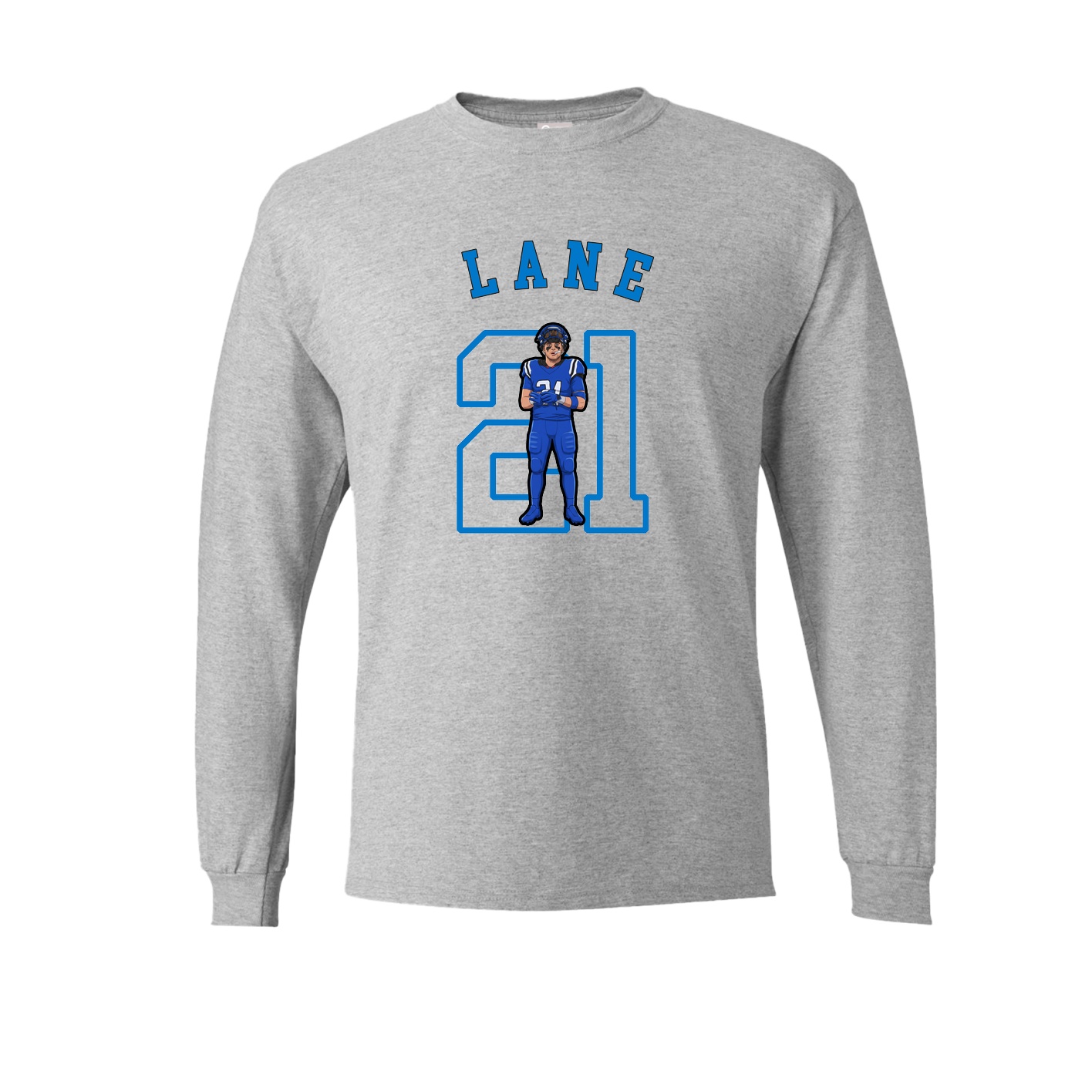 Long Sleeve Tee — Shirsey Arch in Grey