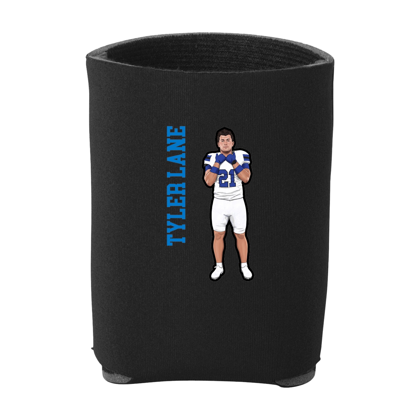 Can Holder — Name Vertical in Black