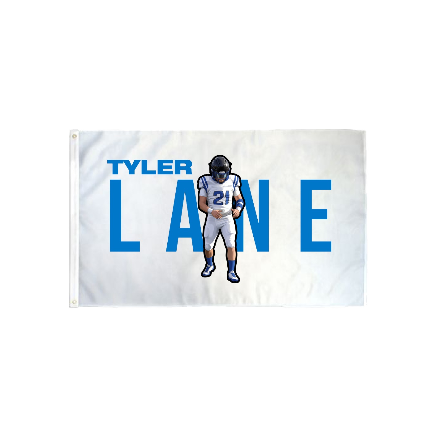 3x5 Flag — Player Name in Classic