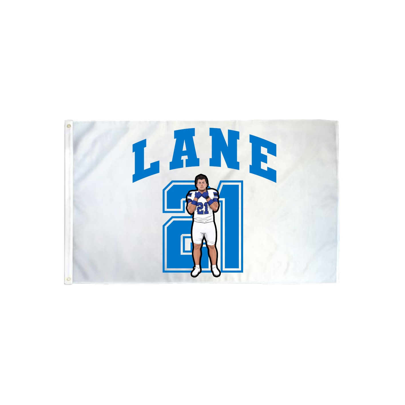 3x5 Flag — Number in Classic