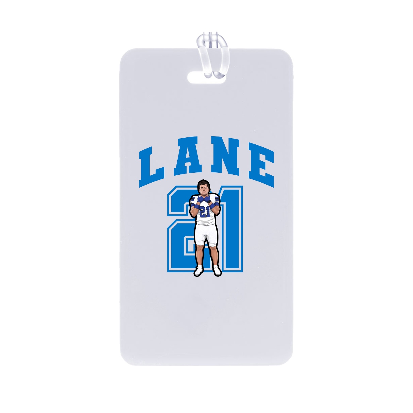 Bag Tag — Number in Classic