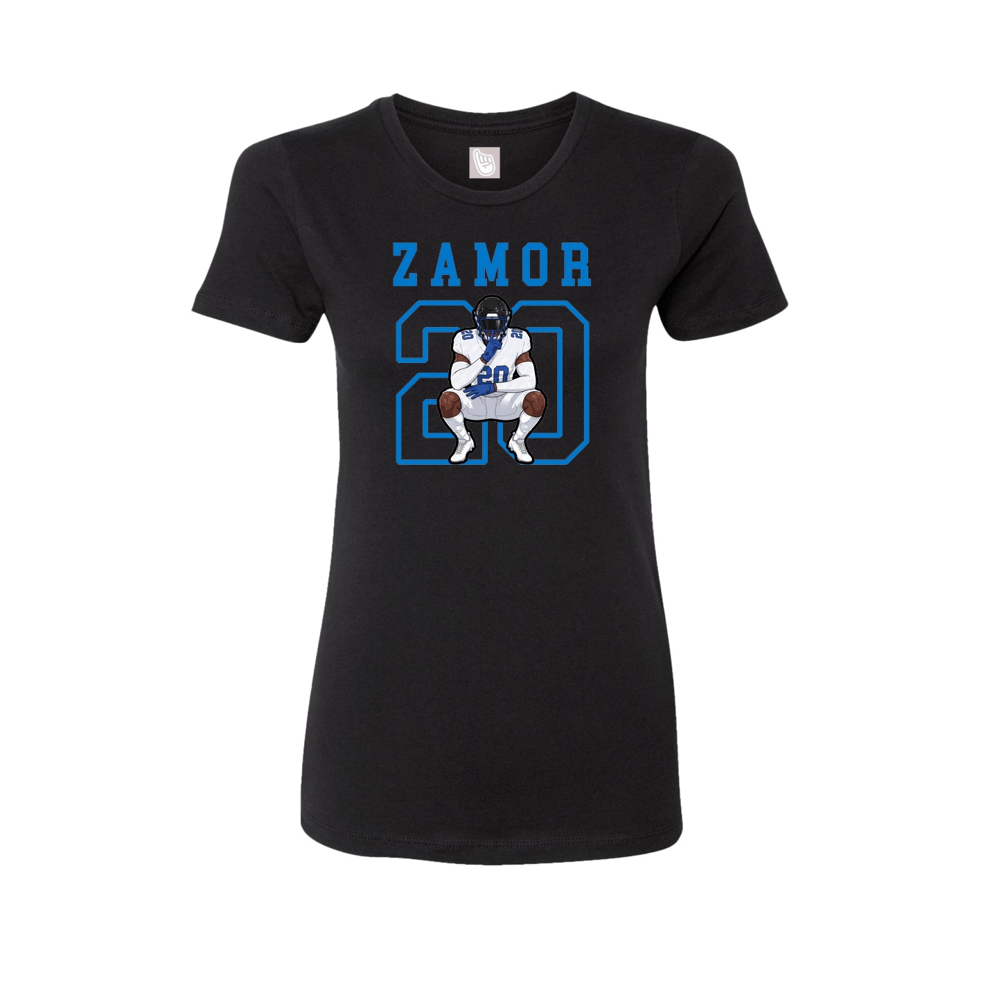 Fitted Women's Tee — Shirsey in Black