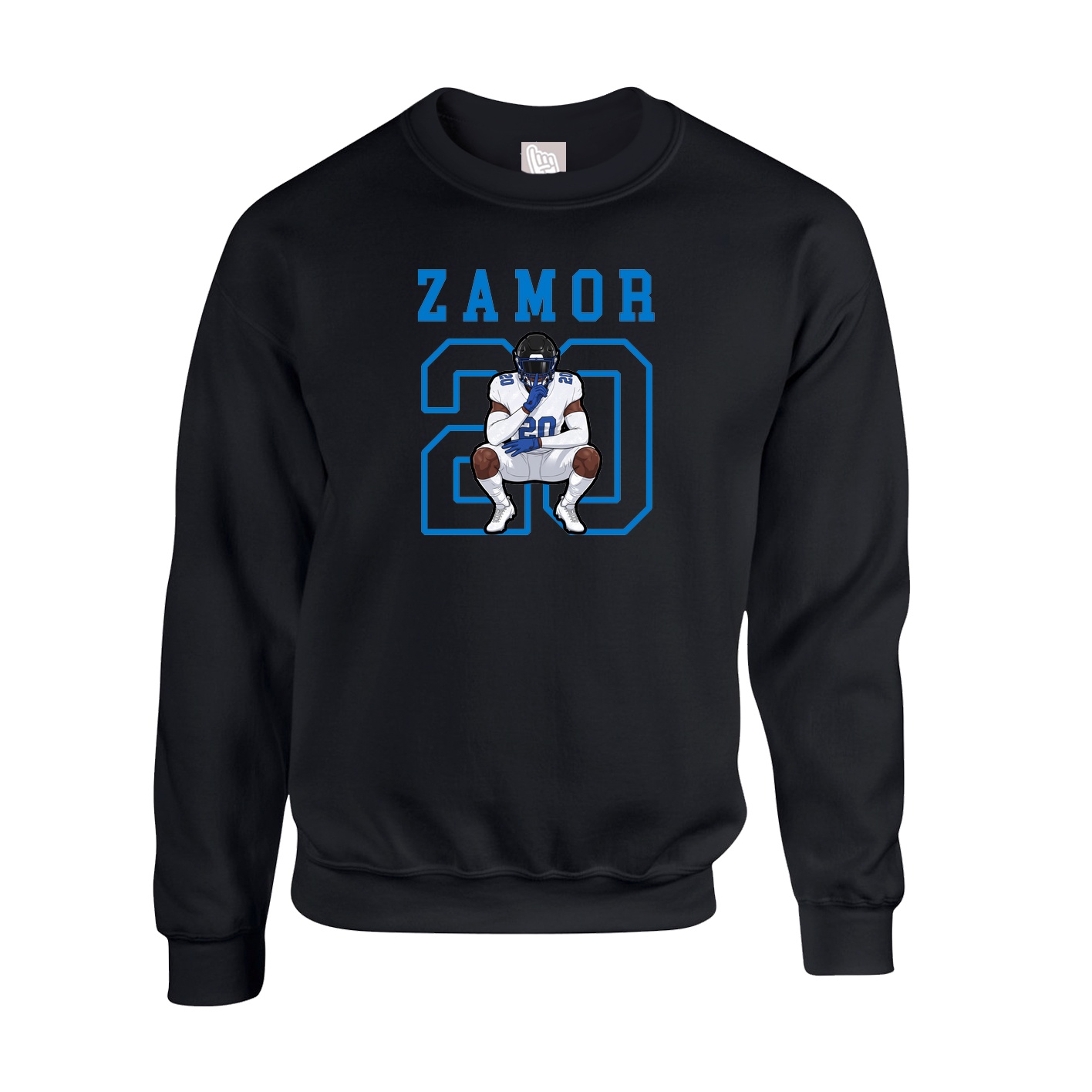 Fleece Crew — Shirsey in Black