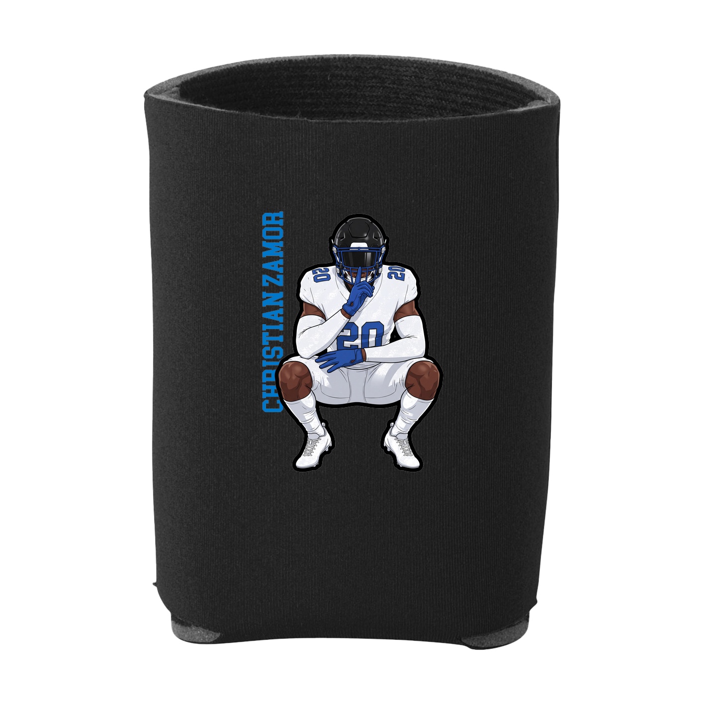 Can Holder — Name Vertical in Black