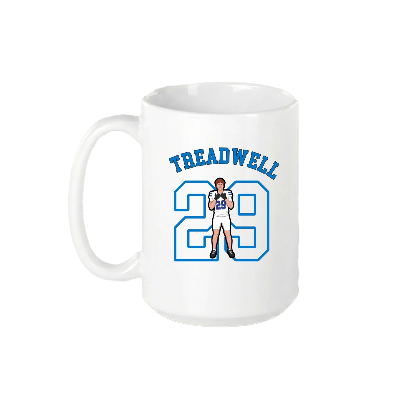 15oz Coffee Mug — Shirsey Arch in White