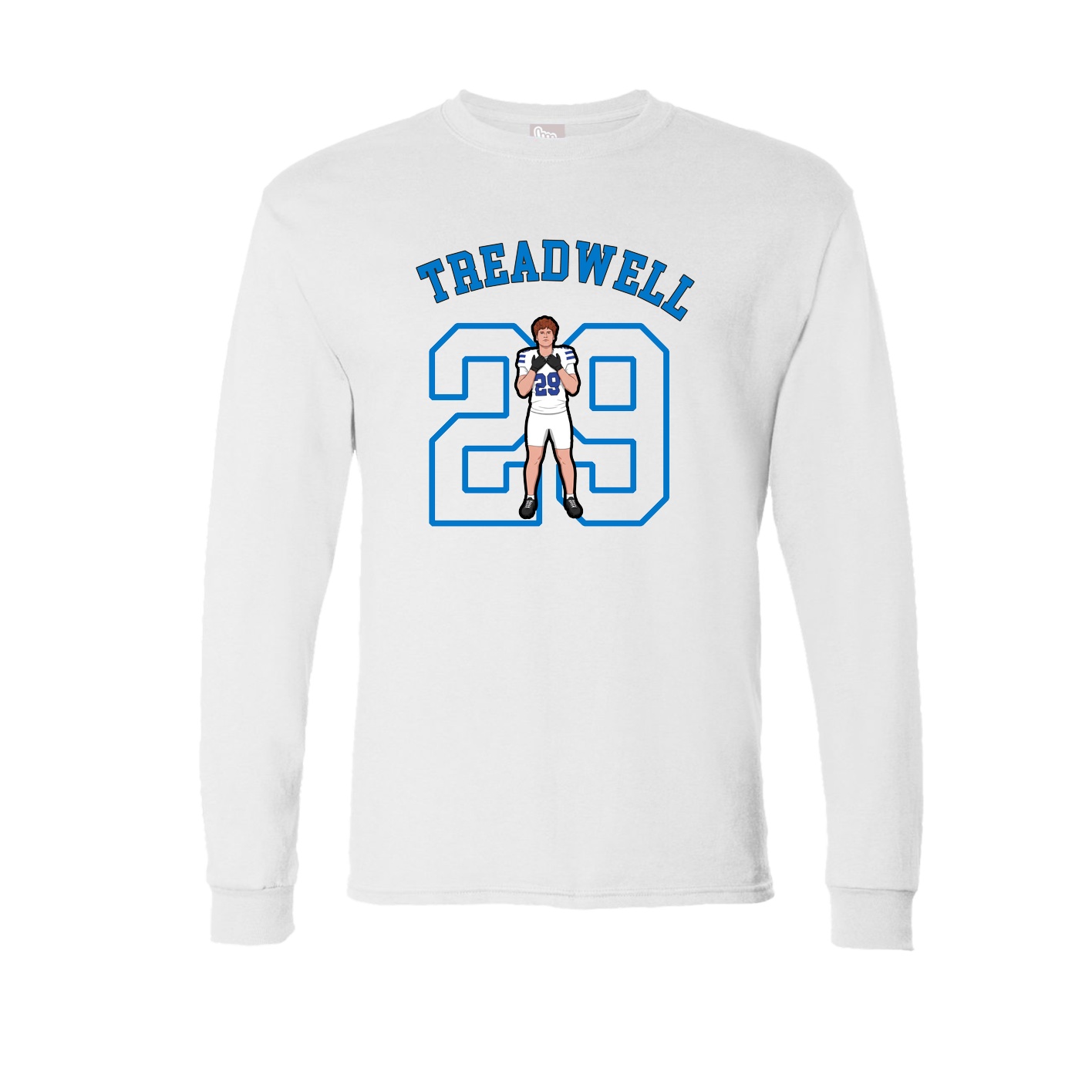 Long Sleeve Tee — Shirsey Arch in White
