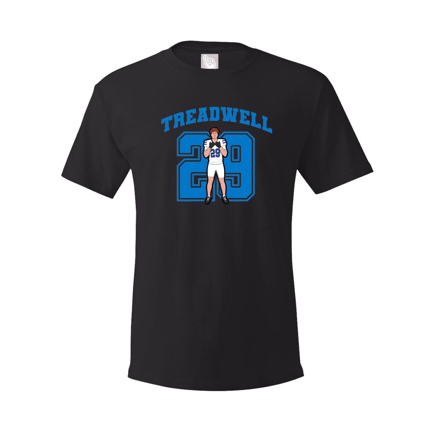 Youth Tee — Number in Black