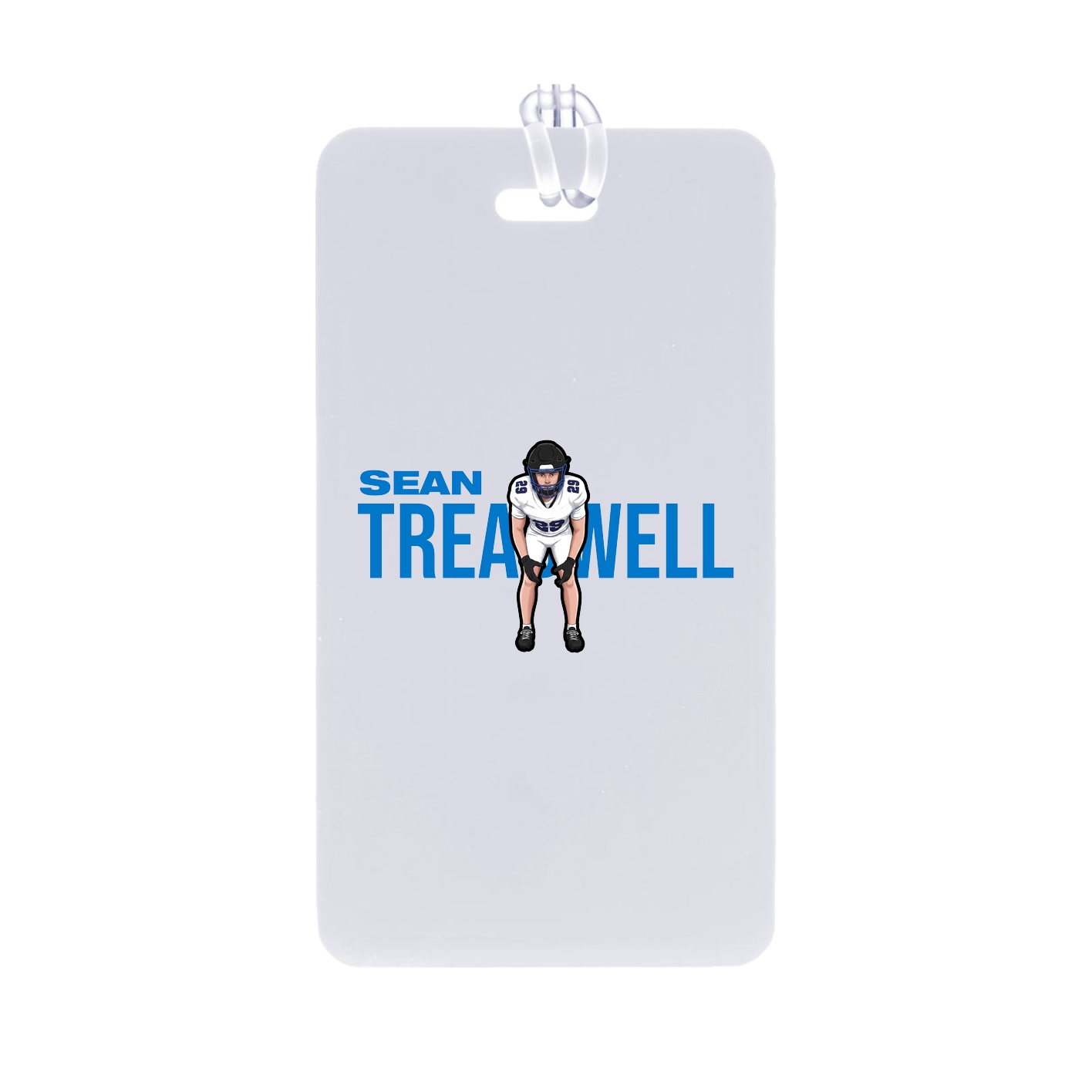 Bag Tag — Player Name in Classic