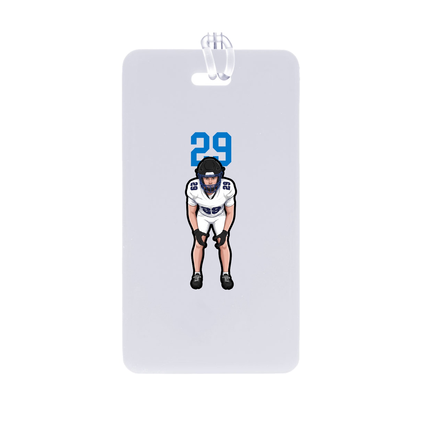 Bag Tag — Number Top in Classic