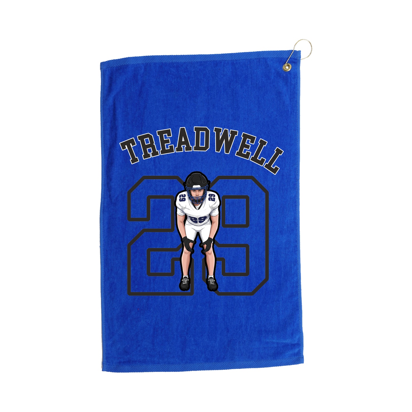 Golf Towel — Shirsey Arch in Royal