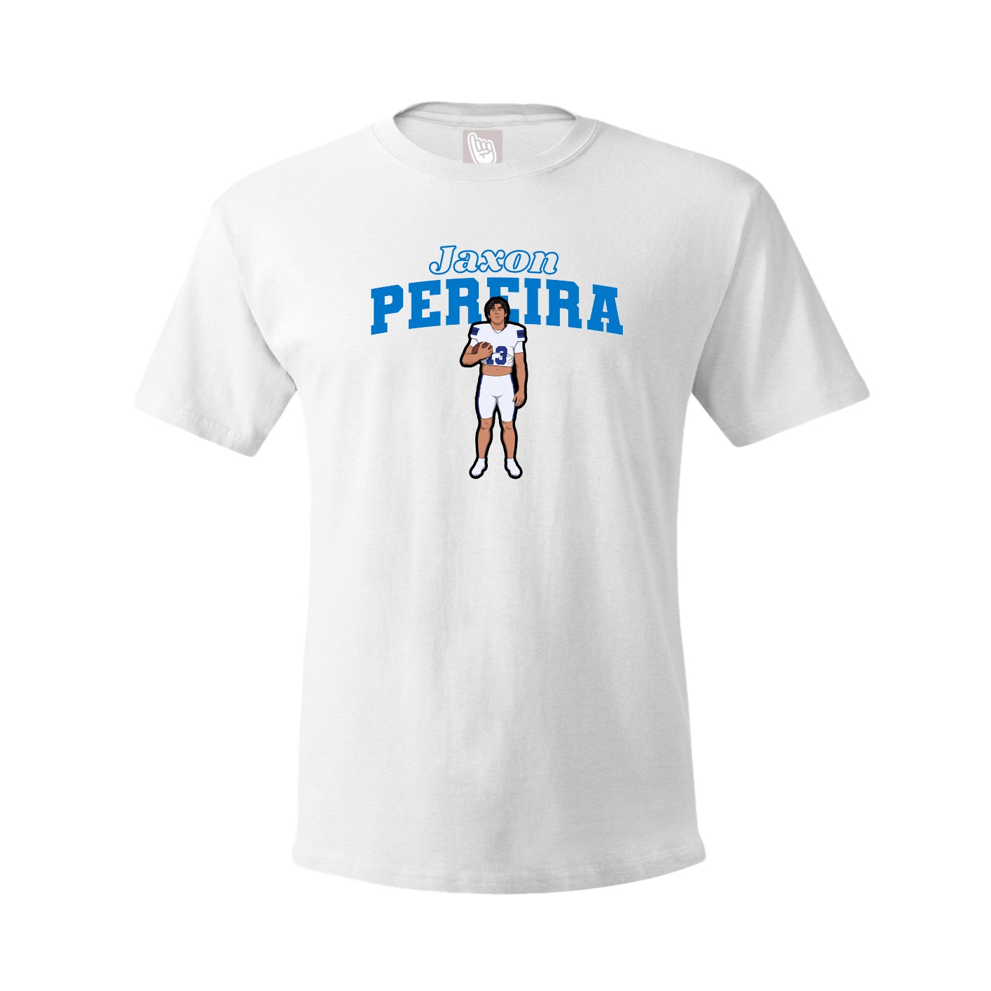 Tee — Name Arch in White