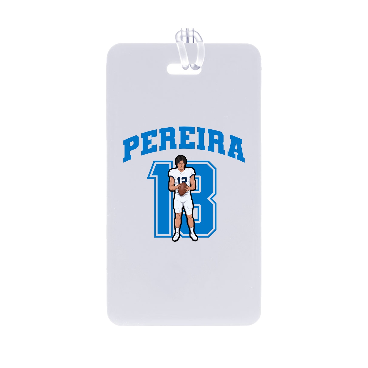 Bag Tag — Number in Classic